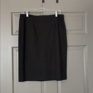 Calvin Klein black pencil skirt